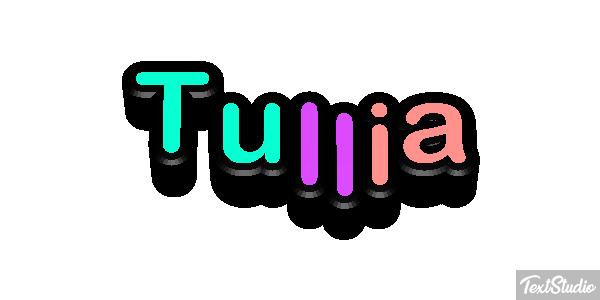 Tullia Текстовый эффект