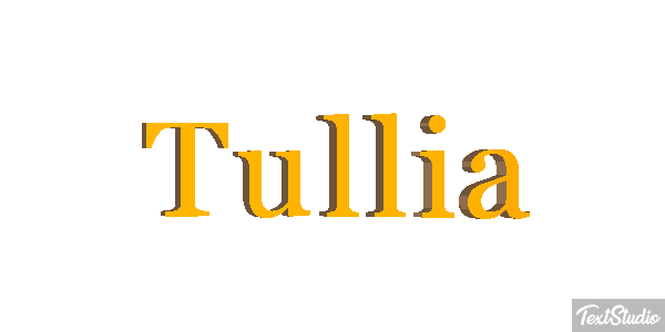 Tullia Текстовый эффект