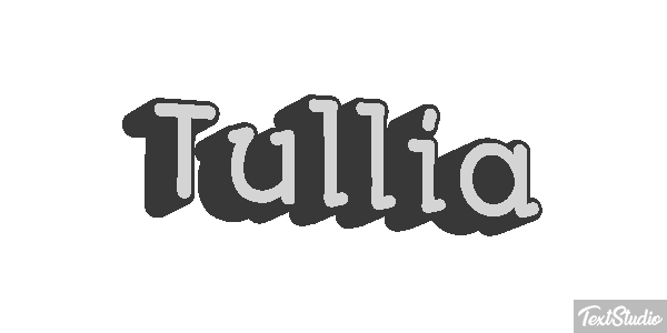 Tullia Текстовый эффект