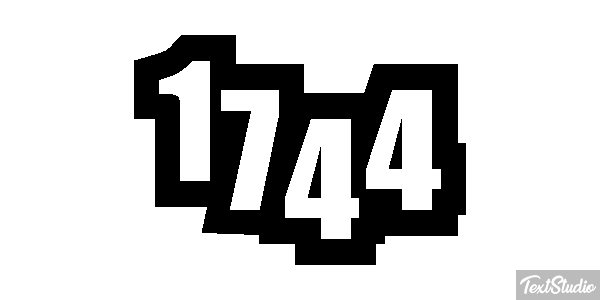1744 Текстовый эффект