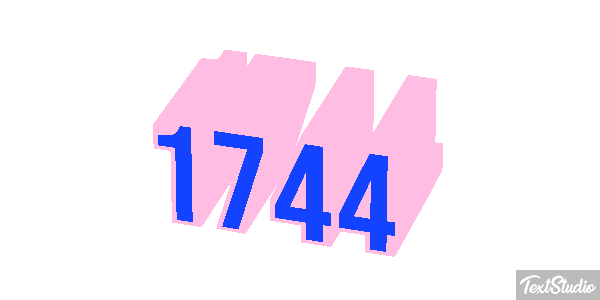 1744 Текстовый эффект