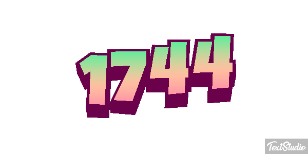 1744 Текстовый эффект