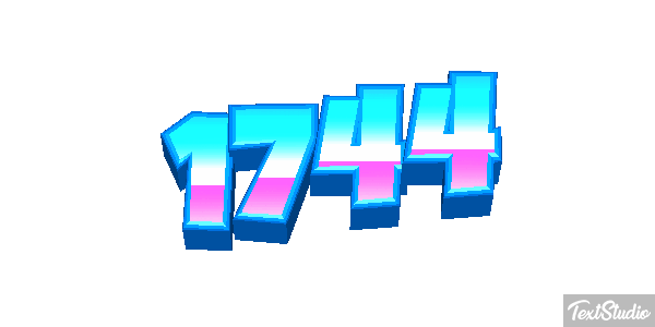1744 Текстовый эффект