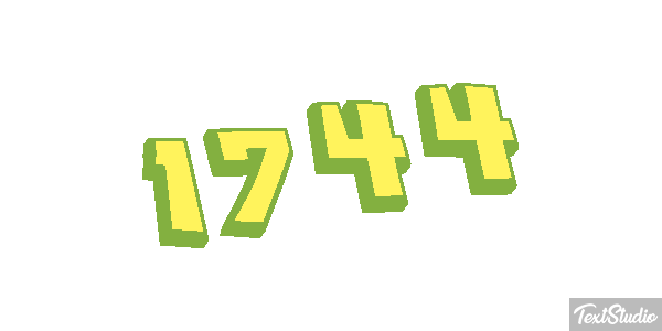 1744 Текстовый эффект