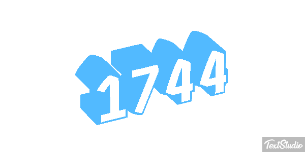 1744 Текстовый эффект