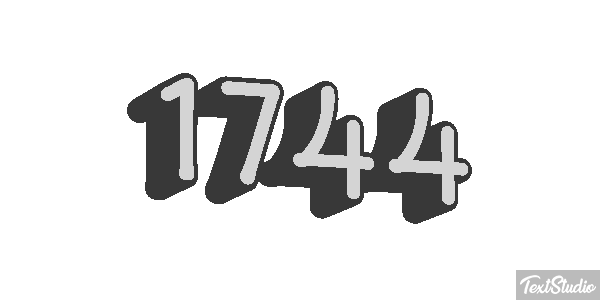 1744 Текстовый эффект