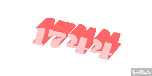 1744 Текстовый эффект