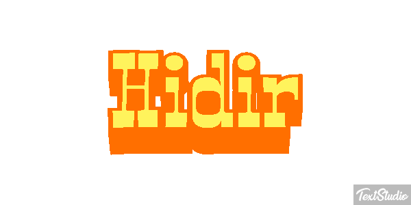 Hıdır Effetto testo