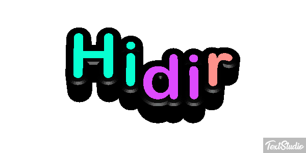Hıdır Effetto testo
