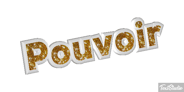 Pouvoir テキスト効果