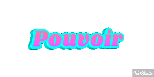 Pouvoir テキスト効果