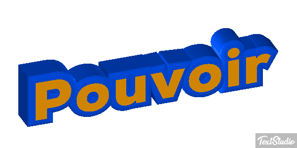 Pouvoir テキスト効果