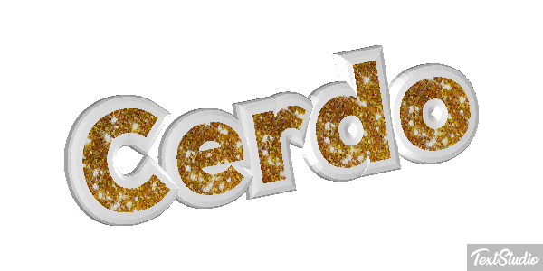 Cerdo Efecto de texto