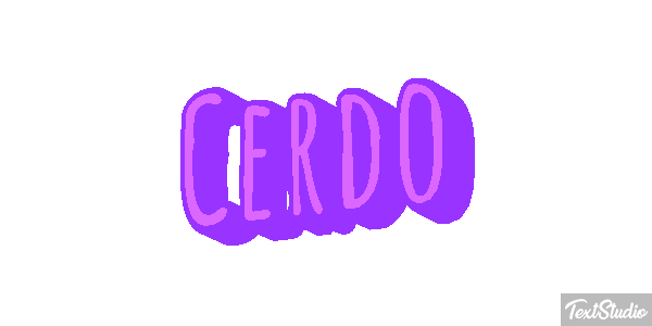Cerdo Efecto de texto