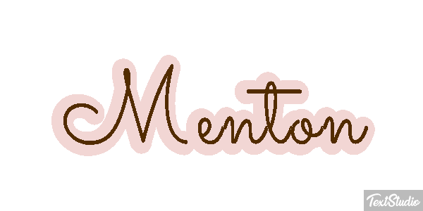 Menton Effetto testo