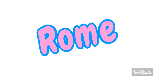 Rome Effetto testo