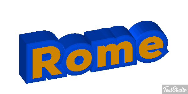 Rome Effetto testo