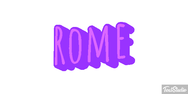 Rome Effetto testo
