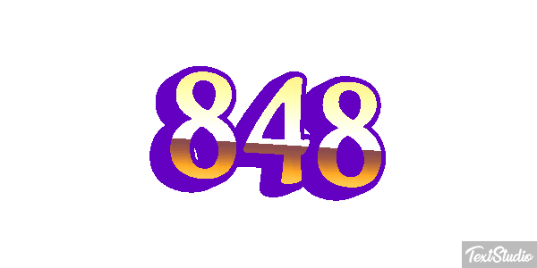 848 Effet de texte