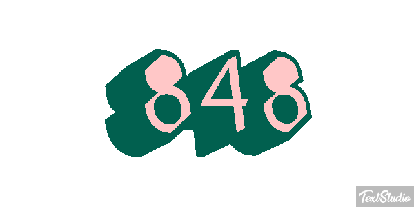 848 Effet de texte