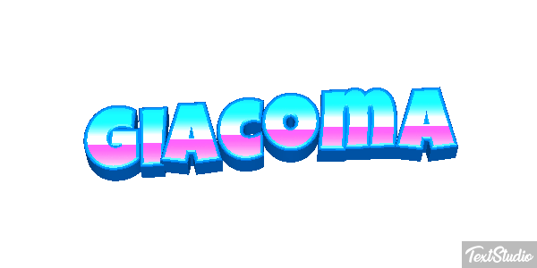 Giacoma Текстовый эффект