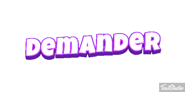 Demander Efekt tekstowy