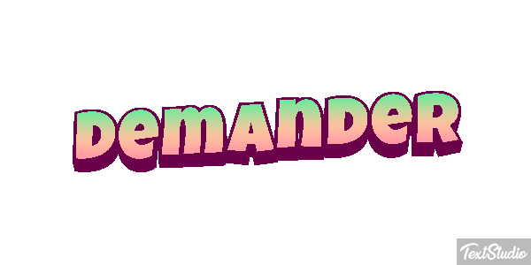 Demander Efekt tekstowy
