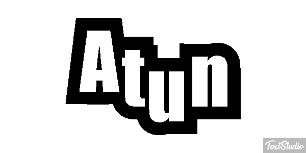 Atún Efekt tekstowy