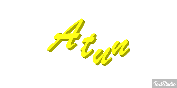 Atún Efekt tekstowy