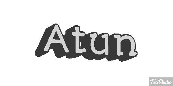Atún Efekt tekstowy