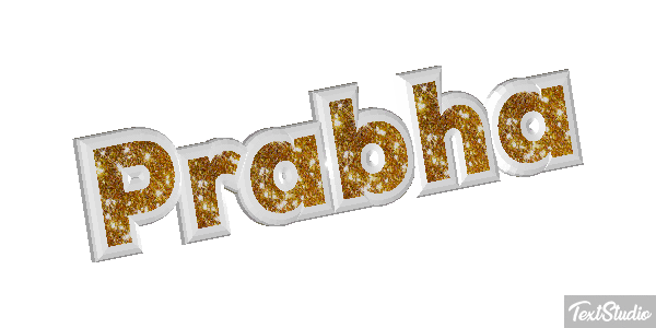 Prabha Текстовый эффект