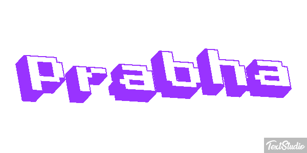 Prabha Текстовый эффект