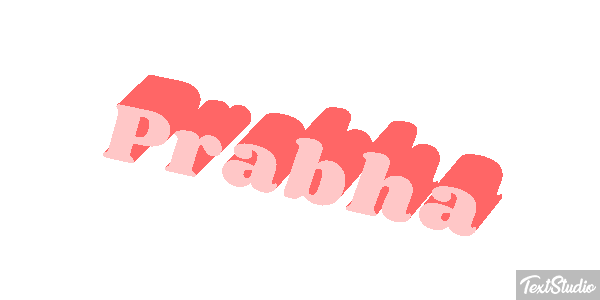 Prabha Текстовый эффект