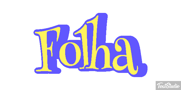 Folha Текстовый эффект