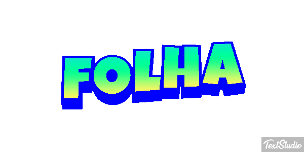 Folha Текстовый эффект