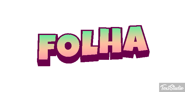 Folha Текстовый эффект