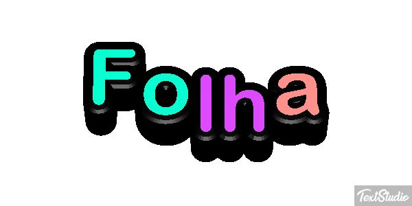 Folha Текстовый эффект