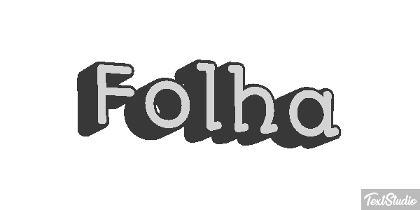Folha Текстовый эффект