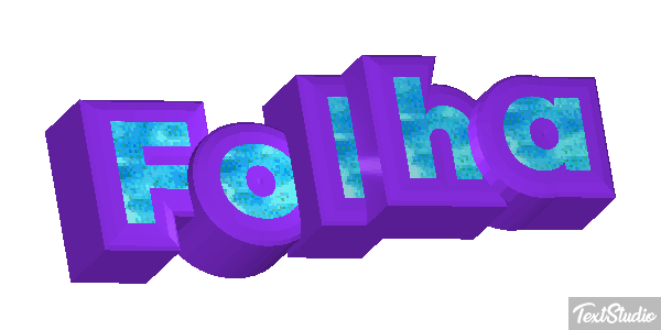 Folha Текстовый эффект