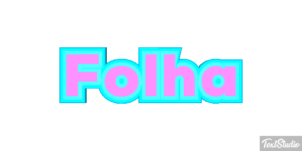 Folha Текстовый эффект