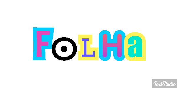 Folha Текстовый эффект