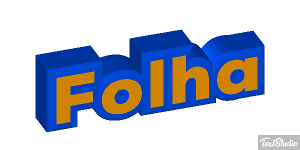 Folha Текстовый эффект