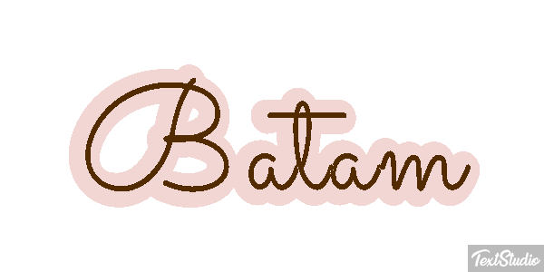 Batam Text effect