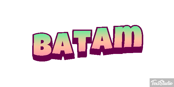 Batam Text effect