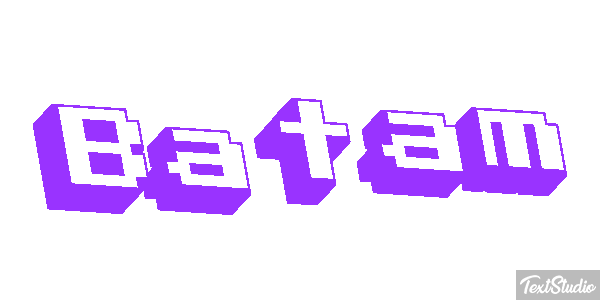 Batam Text effect