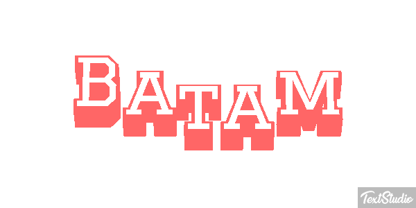 Batam Text effect