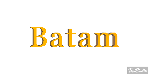 Batam Text effect