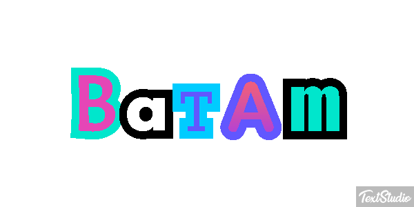 Batam Text effect