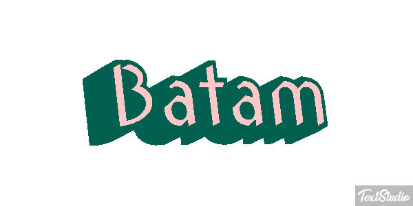 Batam Text effect