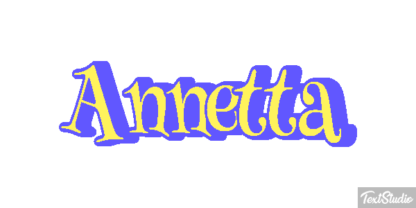 Annetta Efekt tekstowy